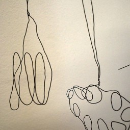 Che cuciniamo?, 2015, Installation aus Draht